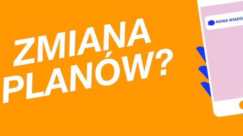 ZMIANA PLANÓW